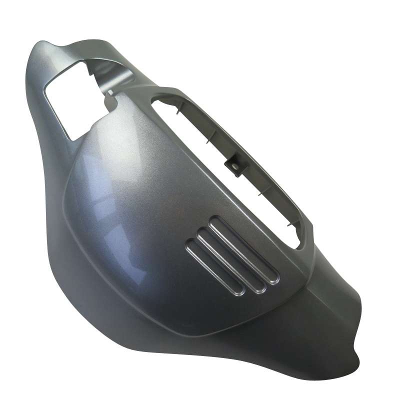 PGO Lenkerverkleidung oben silbergrau Big Max 50 Frontmaske P16130017G0 Motorroller.de Frontverkleidung Frontschürze Lenkerabdeckung Front-Cover