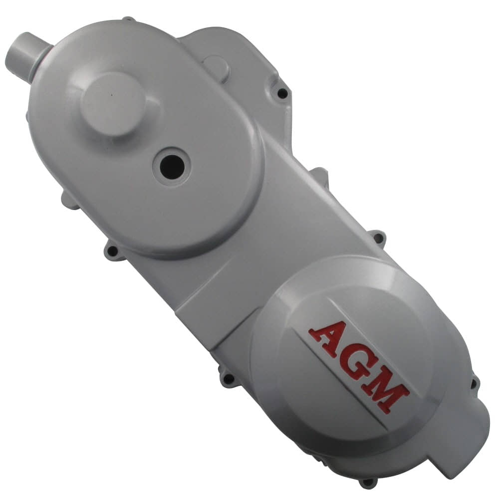 Rex RS460 Variomatikdeckel Silber 400mm 50ccm 4Takt Motorroller.de Getriebegehäusedeckel Gehäusedeckel 139QMB JSD50QT-13 50cc 4T 139QMA