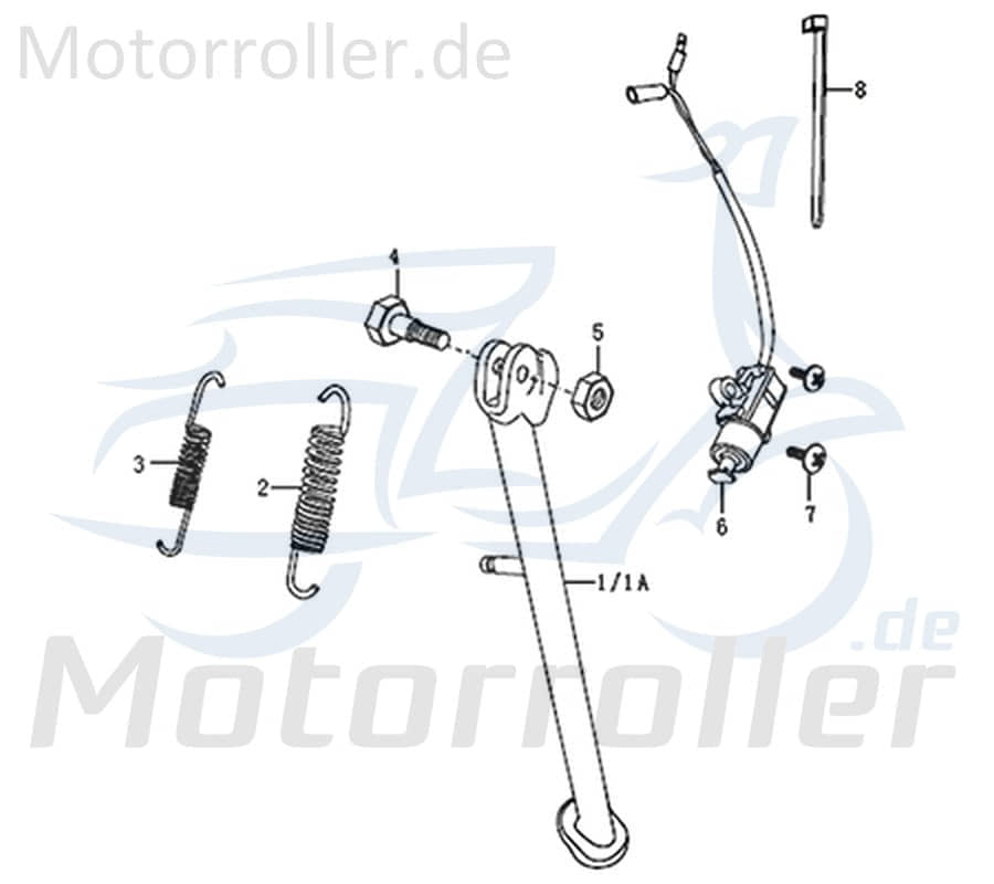 Mutter M10 Flanschmutter Bundmutter Sechskant-Mutter 781174 Motorroller.de Sechskantmutter Flansch-Mutter Maschinenmutter Maschinen-Mutter Bund-Mutter