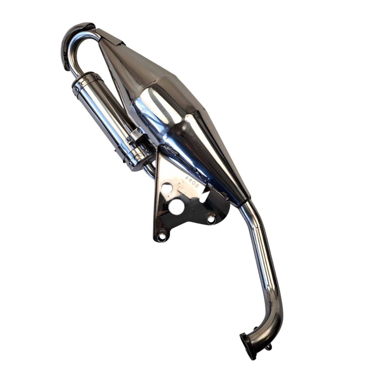 Jonway Florett 2.0 50 City Auspuff Roller 50ccm 2Takt 741616 Motorroller.de Endschalldämpfer Auspuffanlage Endtopf Auspuff-Anlage Auspufftopf Scooter