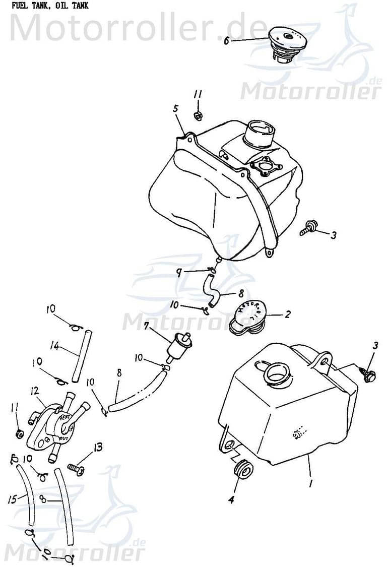 Adly Gummimuffe JET 50 Auspuff Roller Scooter 50ccm 2Takt Motorroller.de Minarelli liegend Air Tec 1 50 LC Ersatzteil Service Inpektion Direktimport