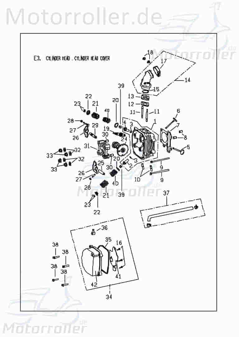 Dichtung Zylinderkopf Zylinderkopfdichtung PGO-14281