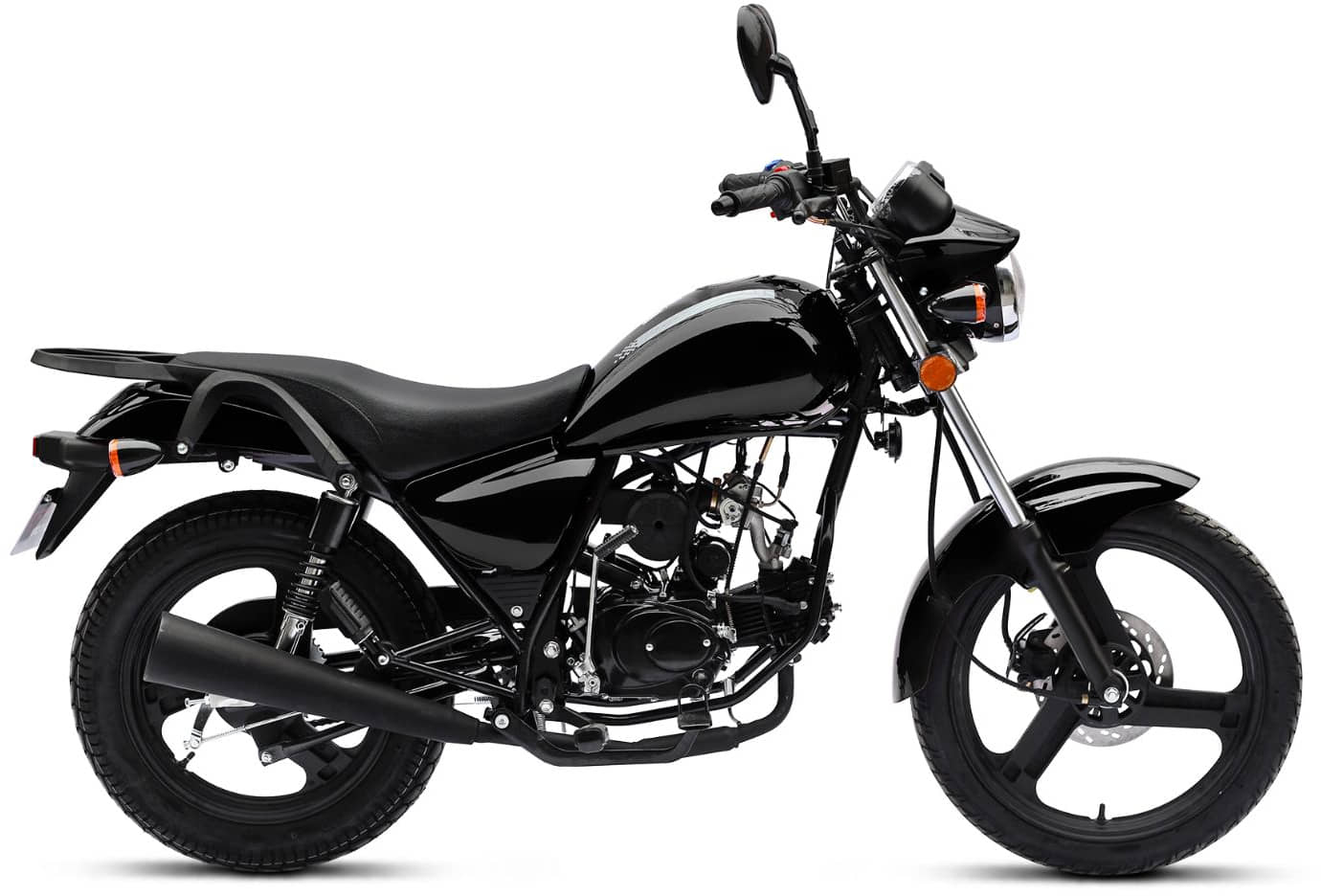 Motorrad Fighter 50 V-S schwarz 45 km/h Euro 5