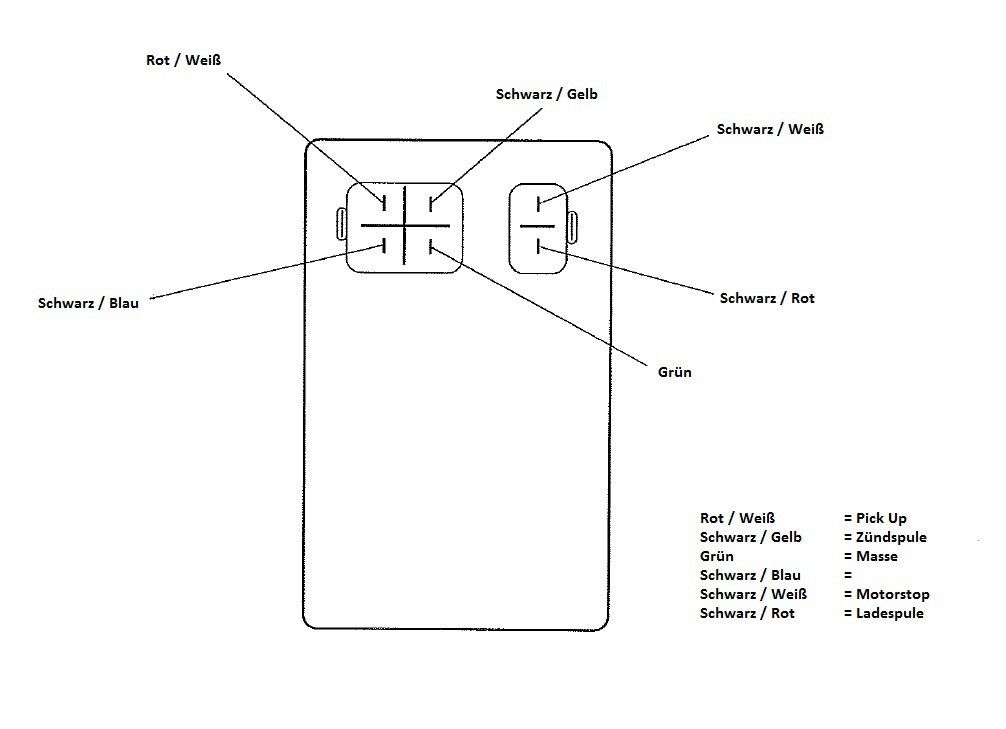 AGM JSD50QT-13 Zündzentrale 50ccm 4Takt CDI Roller Motorroller.de Steuergerät Jonway 139QMB 50cc 4T 139QMA Zündbox CDI-Einheit Blackbox