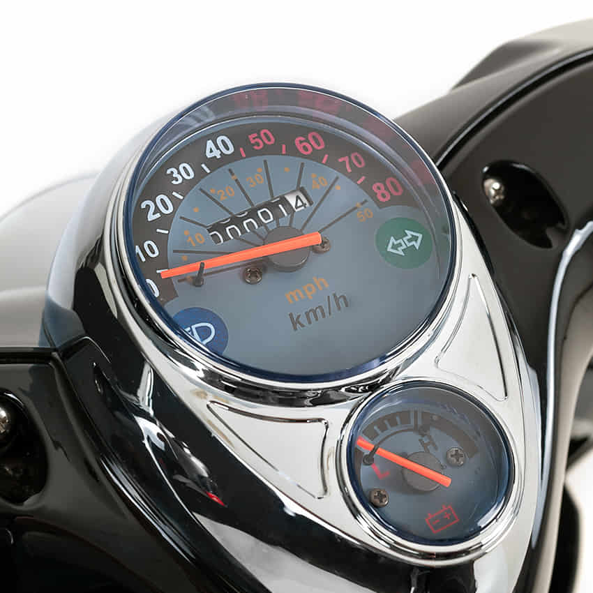 Elektroroller Scoody 45 TR 1500 Watt Lithium-Ionen-Akku 45 km/h E-Scooter E-Roller Motorroller mit Straßenzulassung