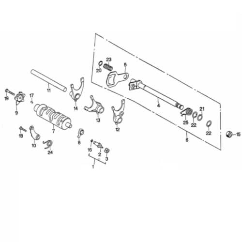 Rex Chopper 125 Halteplatte Halter 150ccm 4Takt 24206-CHP-00 Motorroller.de Stahlplatte Montageschiene Fixierung Halterung Montageplatte Grundplatte
