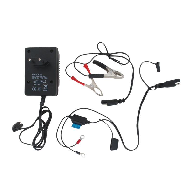 Ladegerät Automatik 6V/12V 900MA Rex RS460 BOSTON 8 88143 Motorroller.de Netzteil Batterieladegerät Akku-Ladegerät Schnellladegerät Akkuladegerät