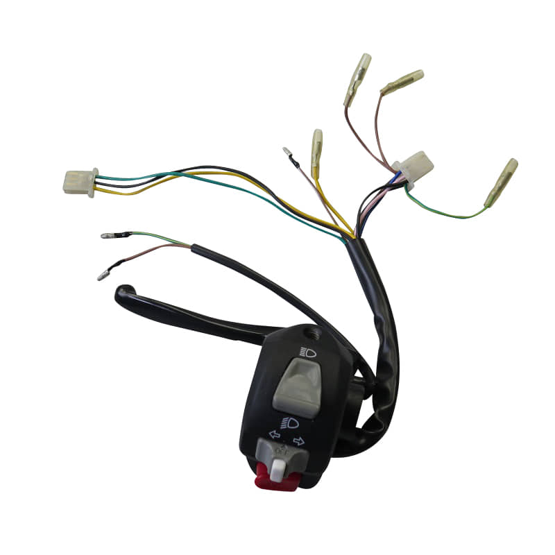 Lenkerarmatur links Bedienelement Kombischalter 35200-119-000 Motorroller.de Schaltergehäuse Schaltereinheit Schalterelement Mokick Ersatzteil Service