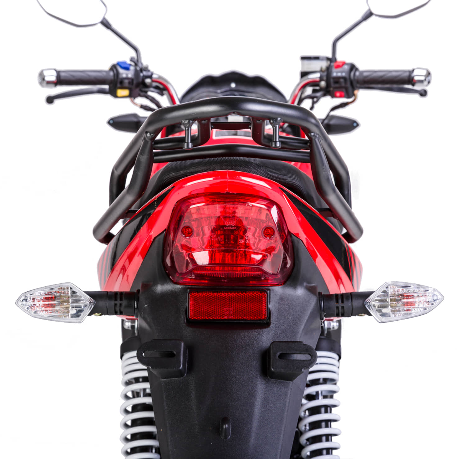 Motorrad Fighter 50 ZXT-RS rot 45 km/h Euro 5 Schaltmoped Mokick Kleinkraftrad Krad 4 Takt 50 ccm