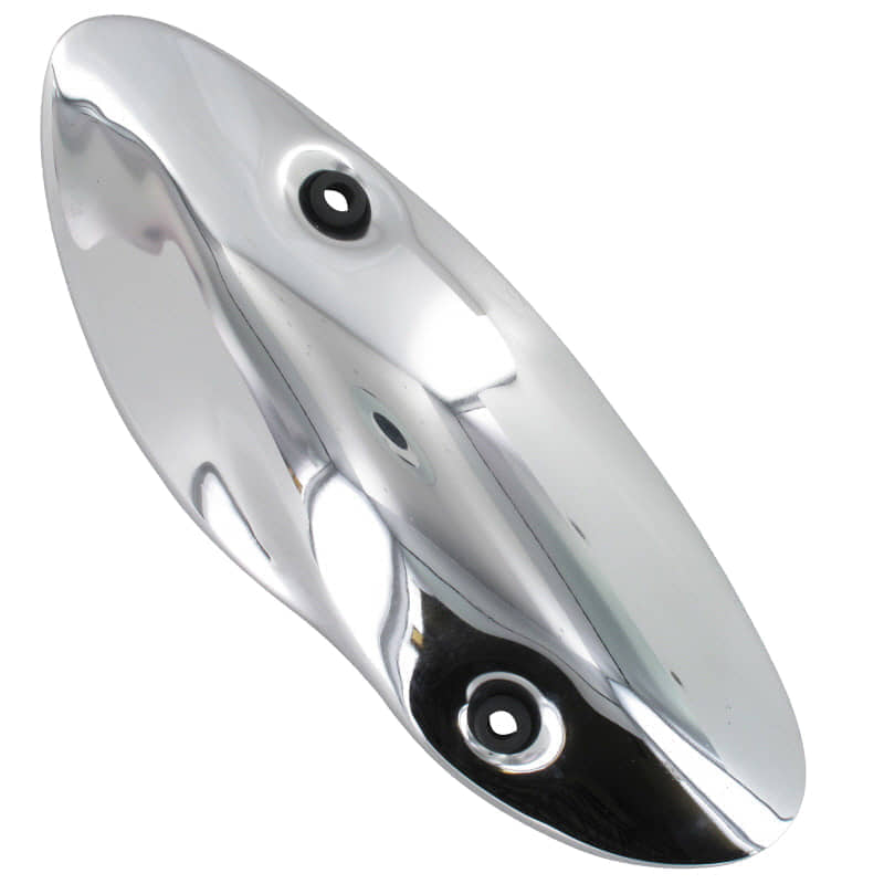 PGO Rodoshow 50 Auspuffblende Auspuffschutz Hitzeblech 50ccm 2Takt C2281010000 Motorroller.de Auspuffabdeckung Auspuff-Blende Hitze-Blech Scooter