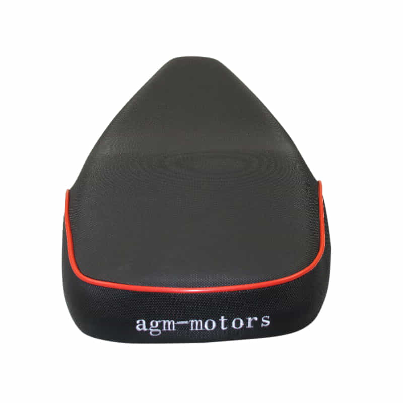 Sitzbank schwarz - silber komplett 4Takt 50ccm 1130401-4