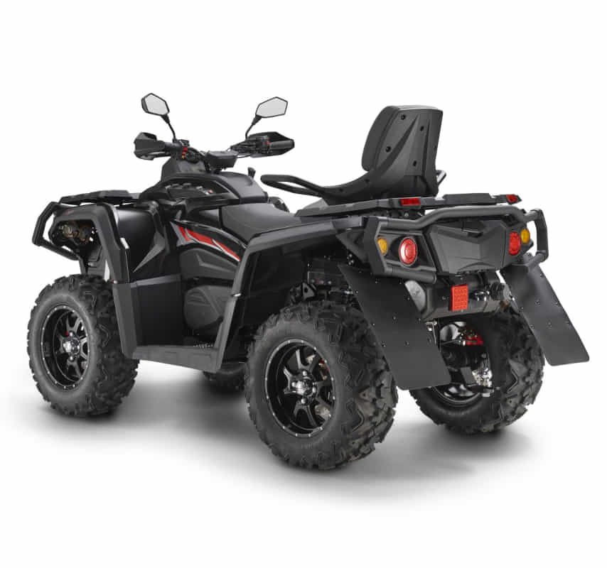 Quad Fighter PC 1000 titangrau LOF Euro 5 ATV Straßenzulassung V-Twin Motor