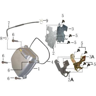 Dichtung Ventildeckel 4Takt Zylinderkopfdeckel 704291