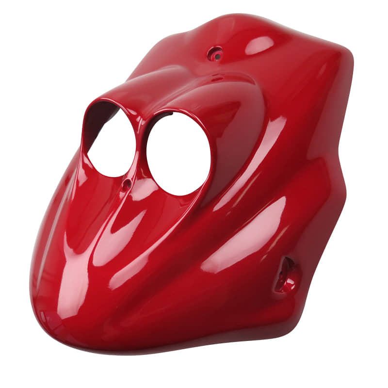 Frontverkleidung, rot Windschutz Motorroller Rex 75108