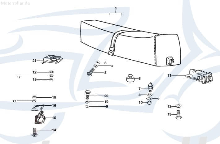 Kreidler F-Kart 170 Bremsteller 170ccm 4Takt 32310-CRS-00 Motorroller.de Bremsankerplatte Bremsplatte Bremsabdeckplatte Deckel Trommelbremse Service