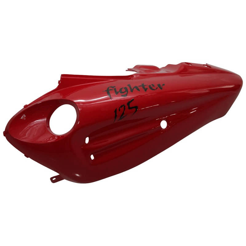 Heckverkleidung links rot Seitenteil 1020309-2-E(19)