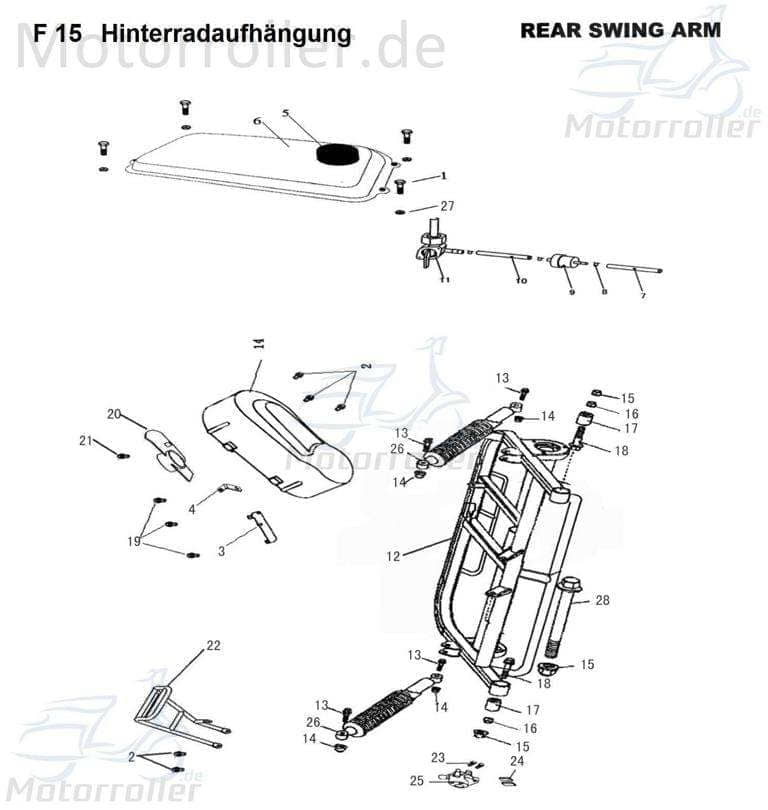 Benzinfilter Kraftstofffilter 6.000.056