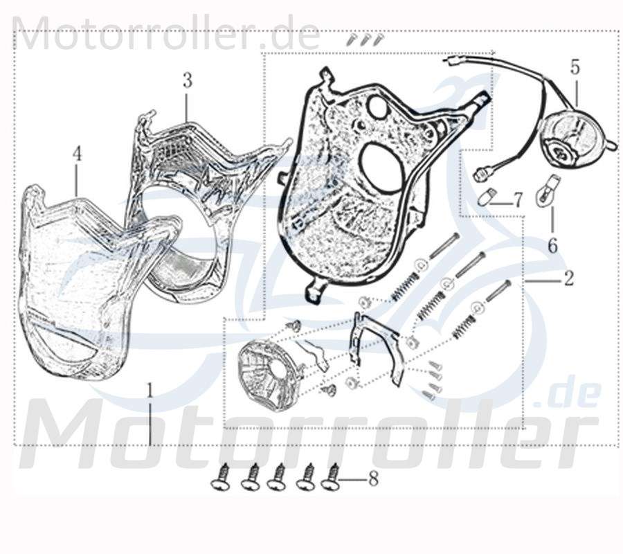 Scheinwerferbirne Halogen 12V 35/35W Sockel BA20d 706706 Motorroller.de Halogenleuchte Halogenglühlampe Scheinwerferlampe Glühbirne Leuchtmittel