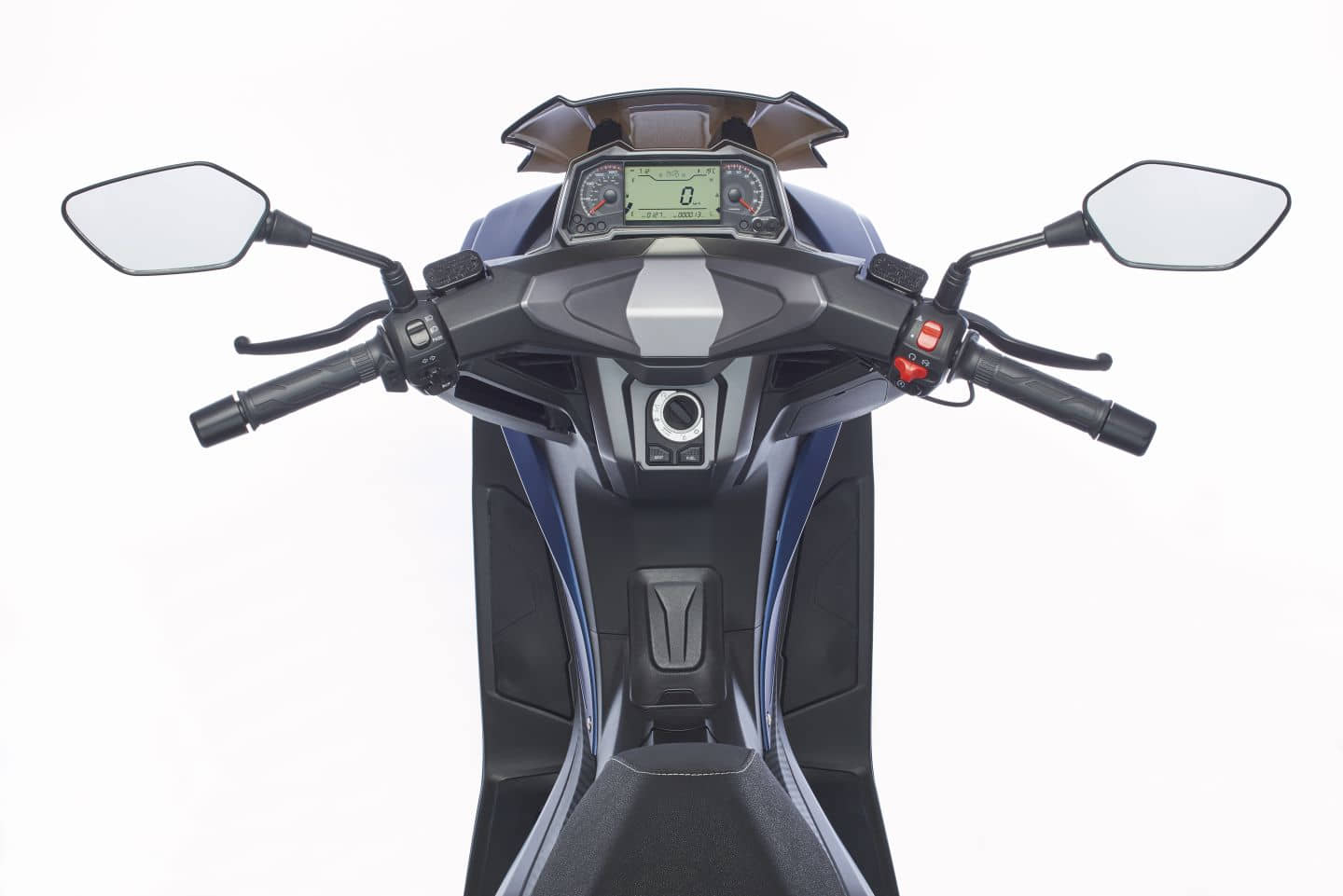 Motorroller Silvermax 300 120 km/h Euro 5 matt blau Scooter Roller