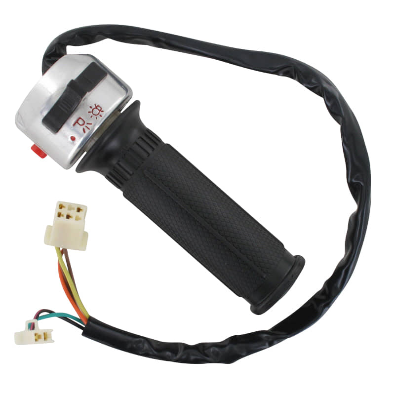 Jincheng JC 50 Monkey Repl. Gasgriff 50ccm 2Takt 57100-A0320 Motorroller.de Drehgriff Lenkergriff Lenker-Griffe Gasarmatur Gasdrehgriff Gasgriffhülse