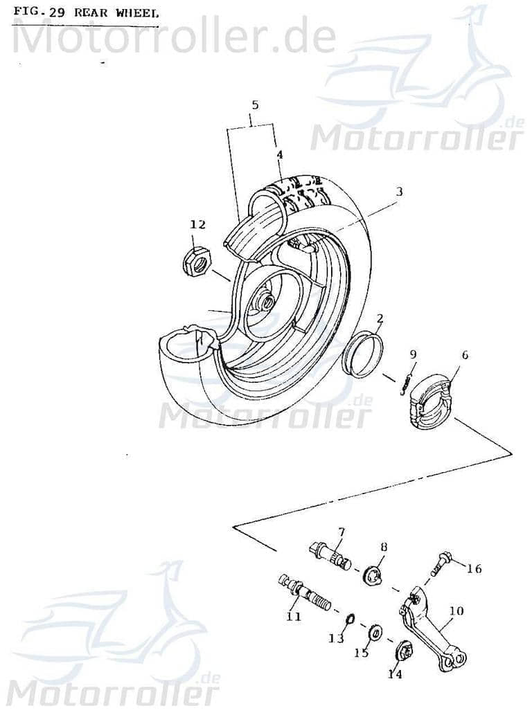 Adly O-Ring Hinterrad 7-5x1-5mm Gummidichtung ATV 50ccm 2Takt Motorroller.de Dichtring Gummiring Oring Gummi-Ring Dicht-Ring Minarelli liegend Quad