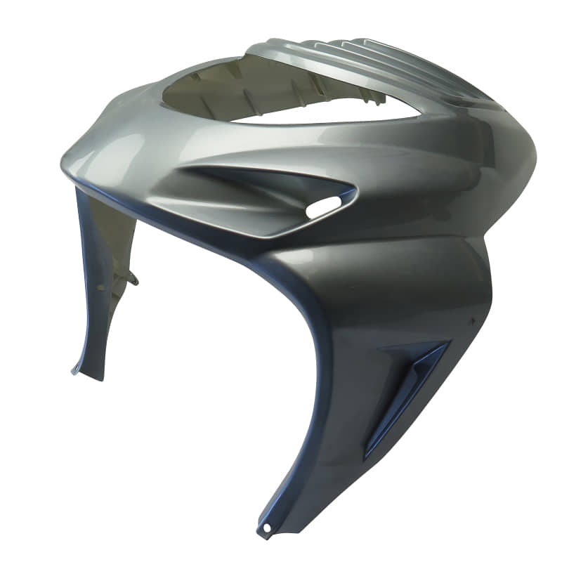 Frontverkleidung Frontabdeckung silber Motorroller Rex 730517