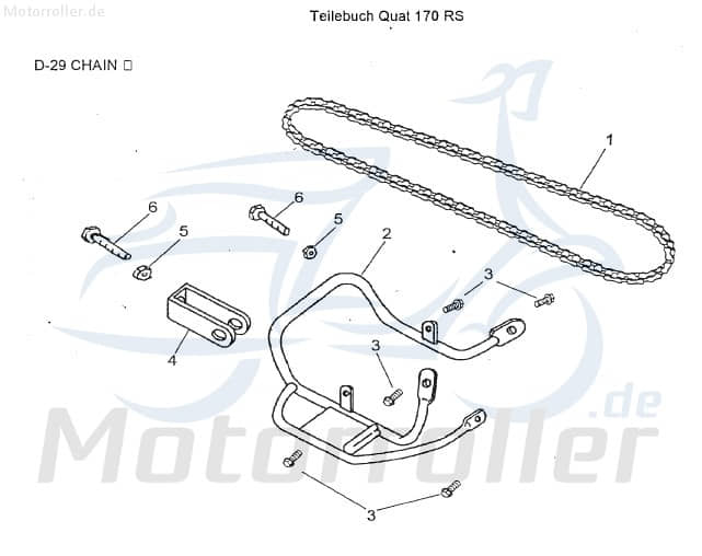 AEON Schutzabdeckung Cobra 180 RS Verkleidung 180ccm 4Takt Motorroller.de Kappe Haube Abdeckhaube Blende Deckel Schutzhaube Überdeckung 125ccm-4Takt