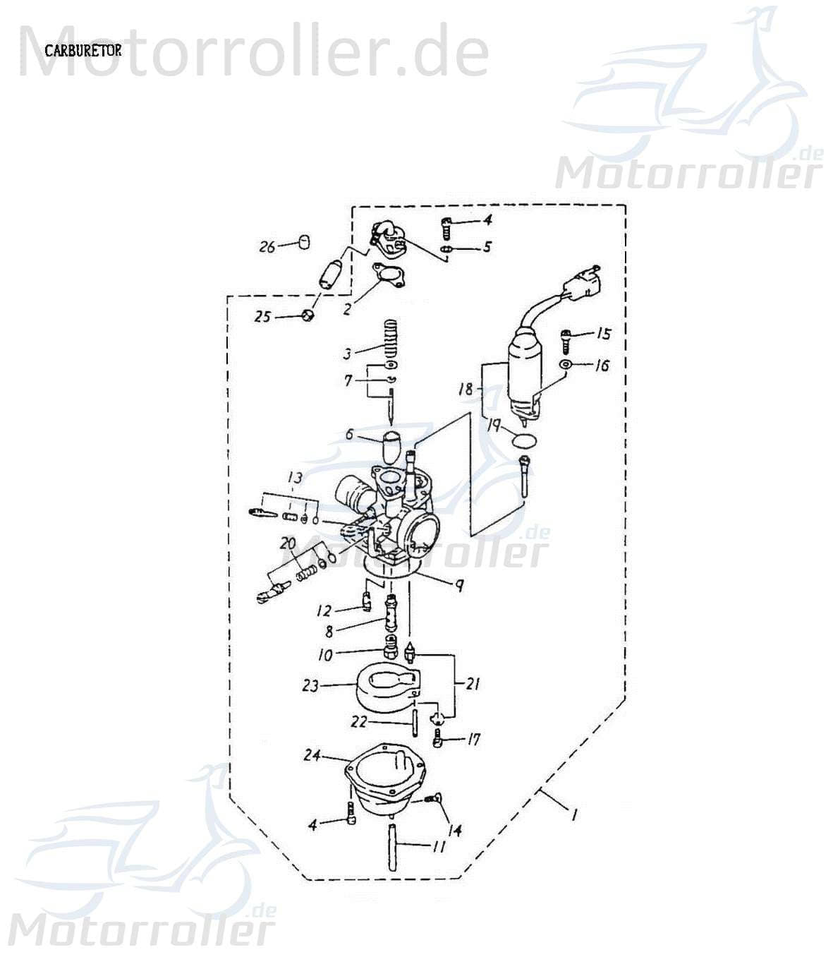 Ventilfeder von Adly 16102-116-000