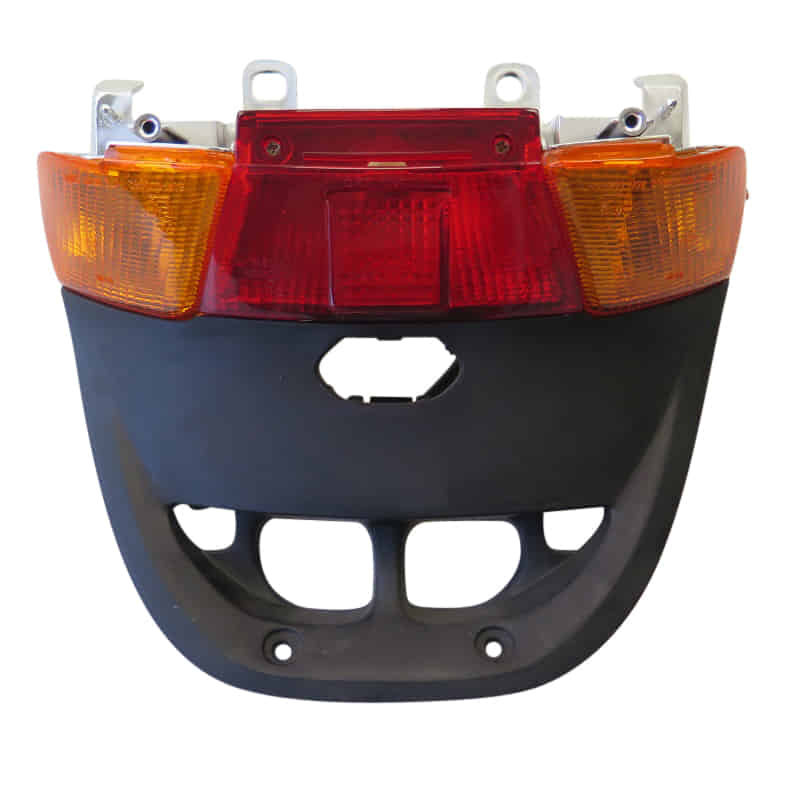 SMC Scooter Rücklicht Rückleuchte 50ccm 2Takt 55700-NCF-00 Motorroller.de orange Blinker Rückstrahler Rück-Leuchte Rückleuchteneinheit Rexy 50 Service