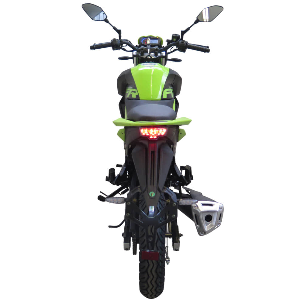 Motorrad Fighter 50 FR-S rot 45 km/h Euro 5 Schaltmoped Mokick 50ccm 4 Takt Kleinkraftrad Krad