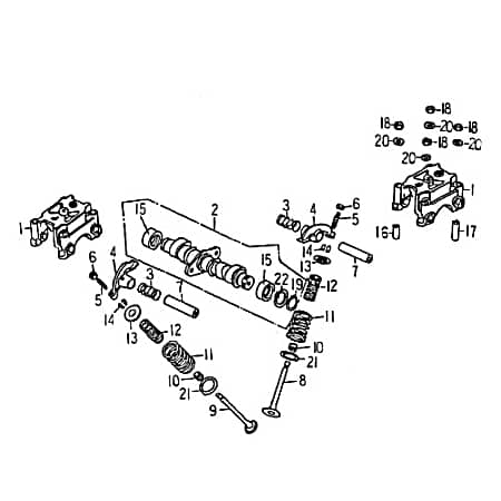 Ventilschaftdichtung 14731-CBT-00