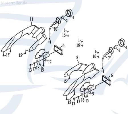 Rex Quad 50 Blechschraube Kreuzschraube 50ccm 2Takt 98896 Motorroller.de Kreuzschlitzschraube Blech-Schraube Treibschraube 50ccm-2Takt ATV Kreidler