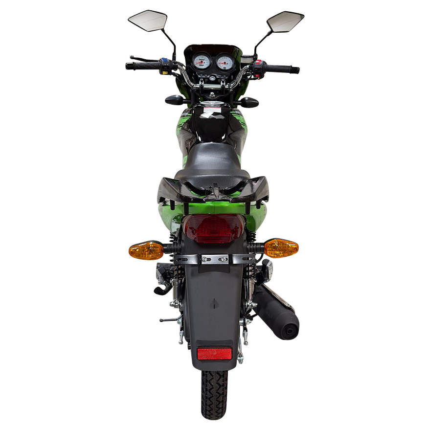 Motorrad Fighter 50 Sprint-S grün 45 km/h Euro 5 Schaltmoped Mokick 50ccm 4 Takt Kleinkraftrad Krad