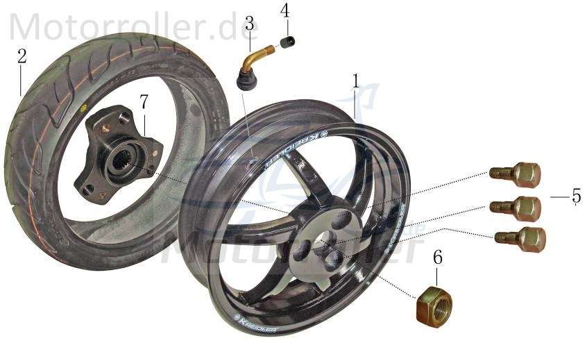 Reifen Roller 130/60-13 60P Mitas MC 16 Mantel Decke Motorroller.de