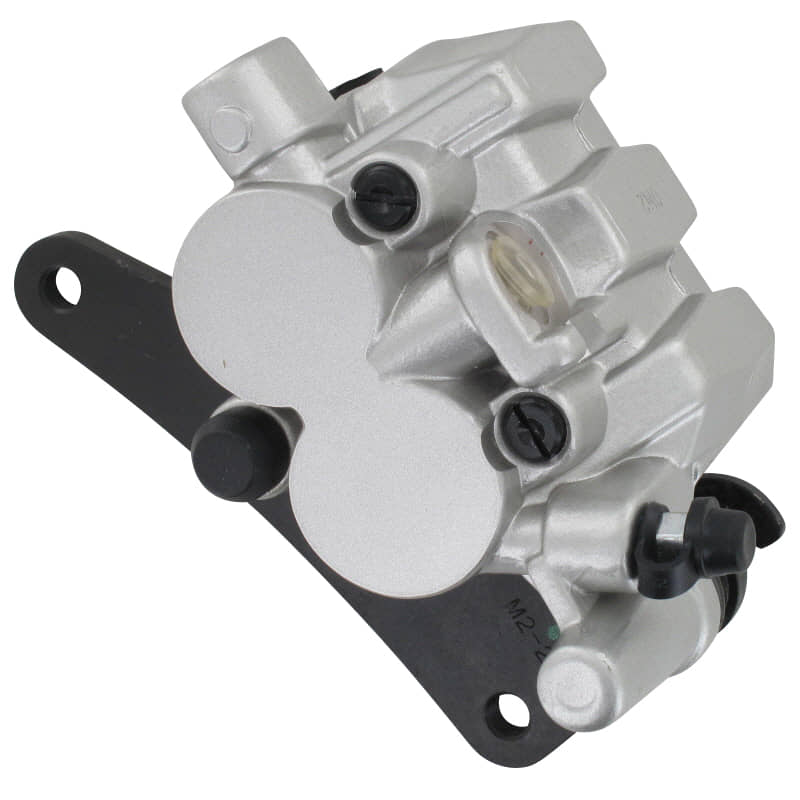 PGO Bremssattel hinten 2Kolben silbergrau G-Max 125 Roller M24066027705 Motorroller.de Bremszange Brems-Zange Brems-Sattel Bremshalterung Bremsblock