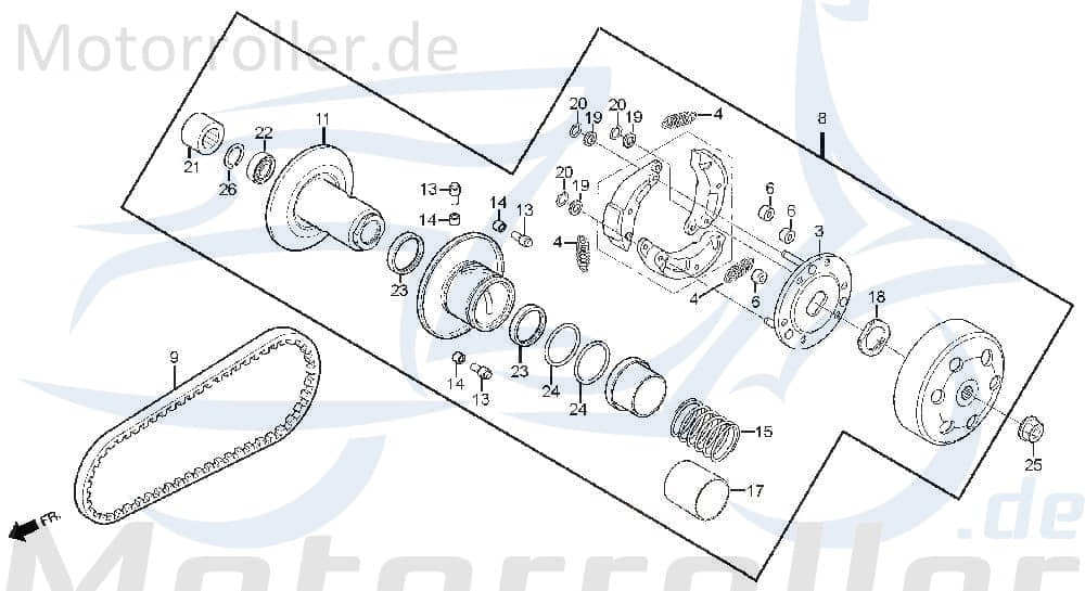 Simmerring 38 x 44 4 91211-SA1-0000