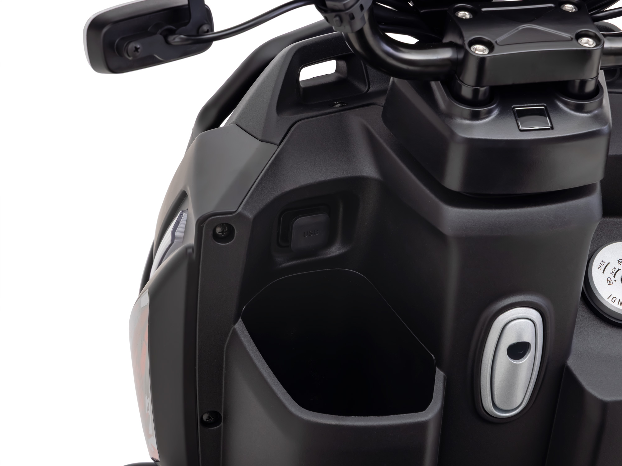 Motorroller Fighter 125 RT schwarz 85 km/h Euro 5+ Scooter Mokick Roller