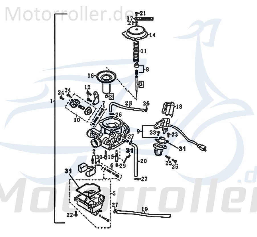 Schlauchklemme 0,8x7mm Schelle Rex Spannring 125ccm 4Takt Motorroller.de Clip Klemmschelle Schlauchbinder Klemm-Schelle Schlauch-Schelle Scooter