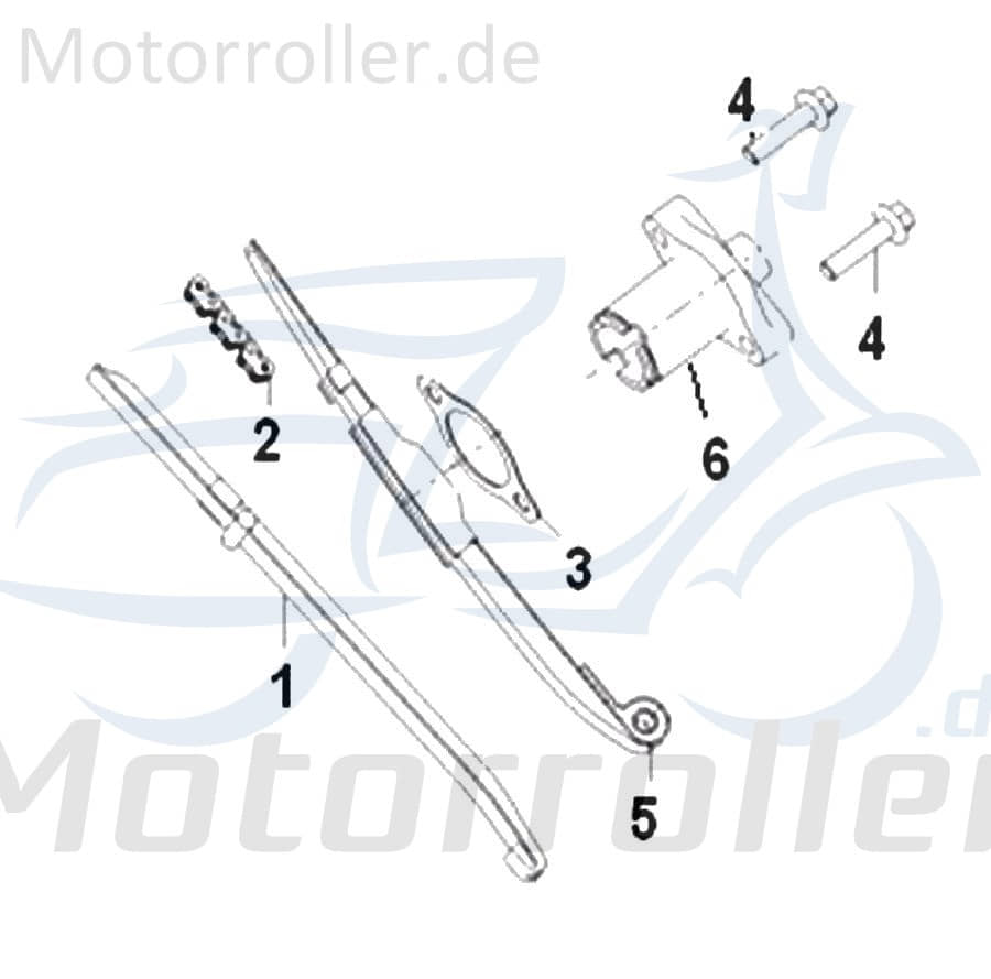 SMC Schraube M6x25mm Keeway Arn 125 Scooter B01070602563 Motorroller.de Bundschraube Maschinenschraube Flanschschraube Flansch-Schraube Bund-Schraube