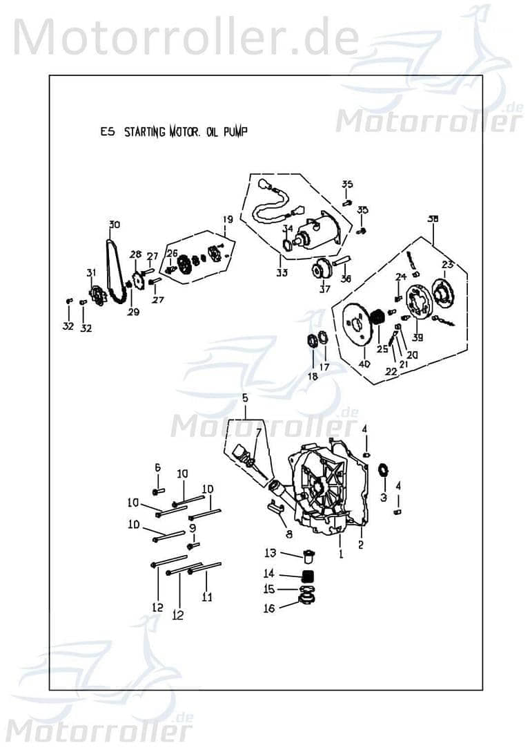 PGO Ölmessstab Ölmeßstab Ölpeilstab 150ccm 4Takt PGO-14336 Motorroller.de Ölstab Öl-Peilstab Öl-Messstab Ölmessung Öl-Stab 150ccm-4Takt Scooter Moped