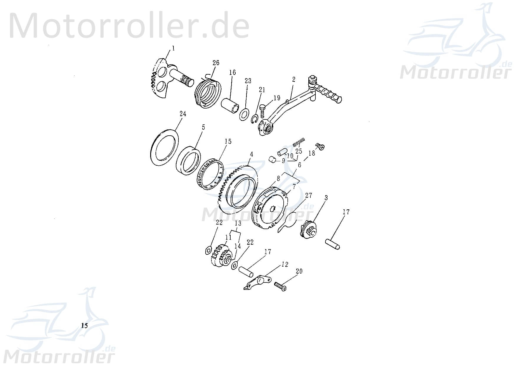 Unterlegscheibe 12.5x22x1.5mm 4T 94101-1225023-00