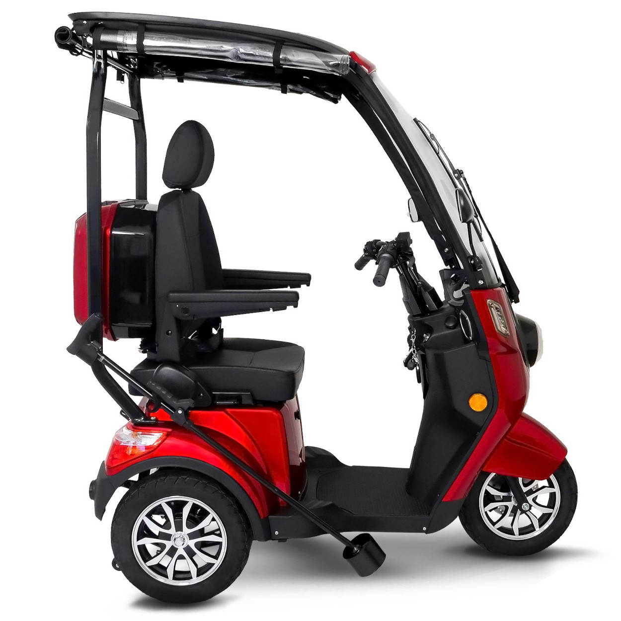 Elektroroller Scoody E3 Trike DS3 mit Dach Kabinenroller Dreiradroller E-Roller E-Scooter 1000W Lithium Akku