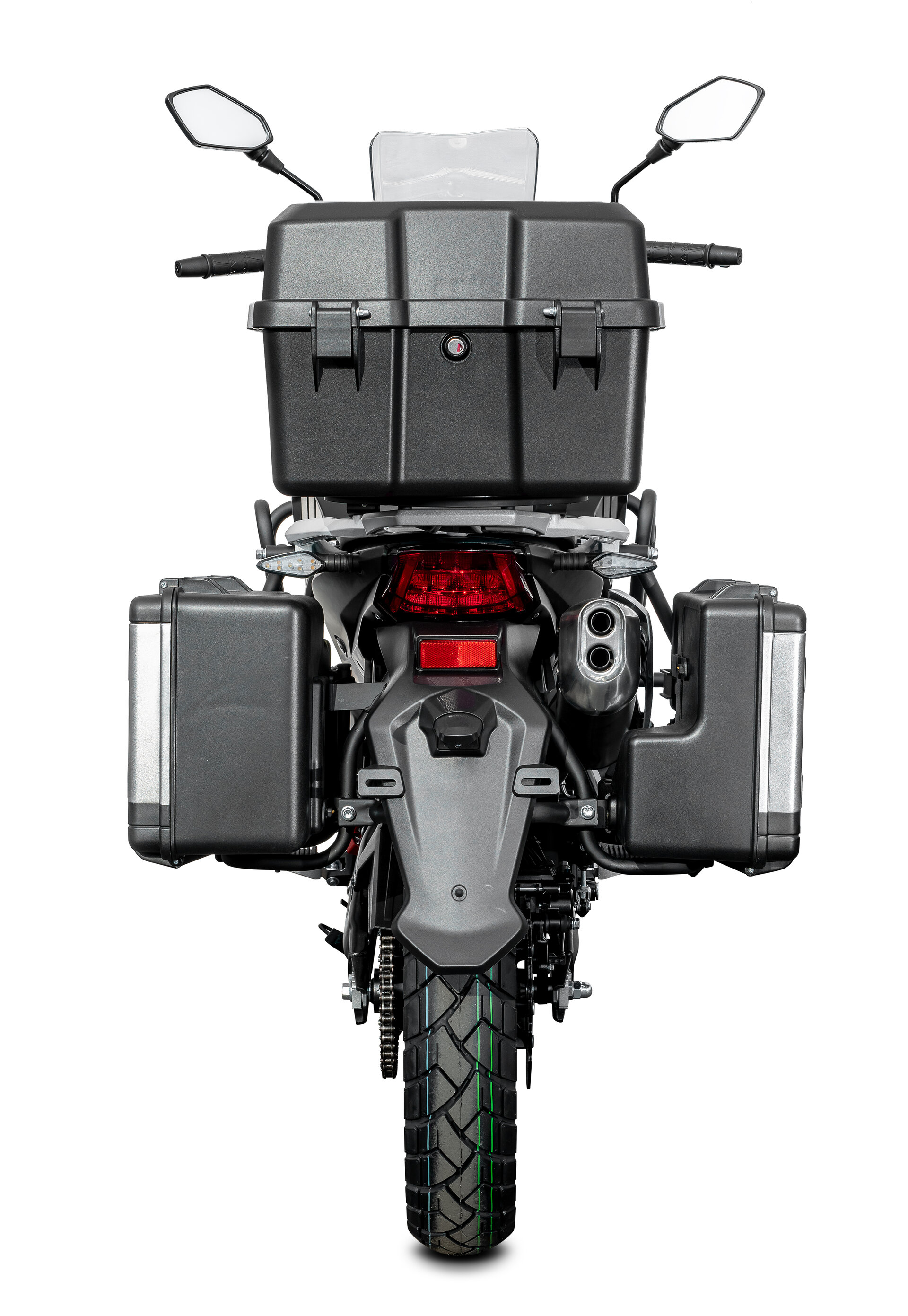 Motorrad Fighter 125 RX1-KS schwarz 99 km/h Euro 5+ Schaltmoped Mokick Kleinkraftrad