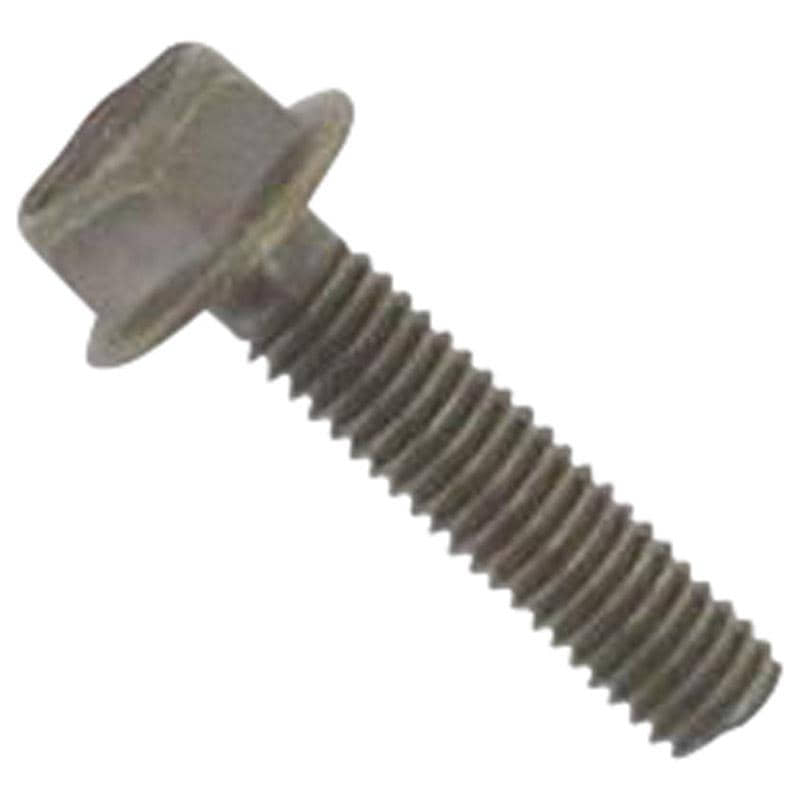 Schraube M6x22mm m. Bund grün verzinkt 9040606022-1