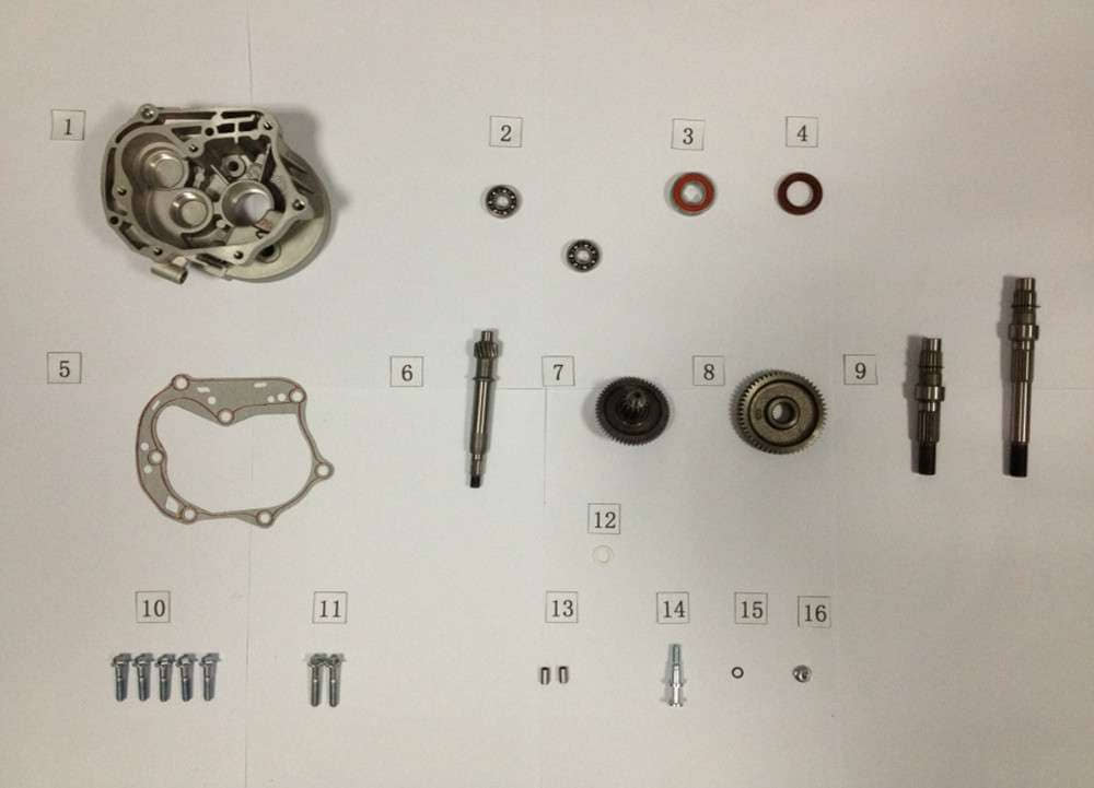 Zahnrad Getriebe 13:1 Kettenrad Znen Euro 4 23432-SQ5A-9100