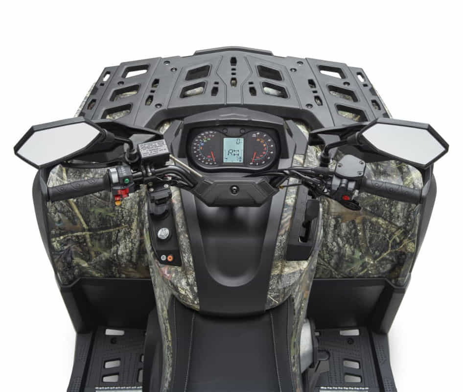 Quad Fighter PC 800 camouflage LOF Euro 5 ATV Straßenzulassung V-Twin V2 Motor