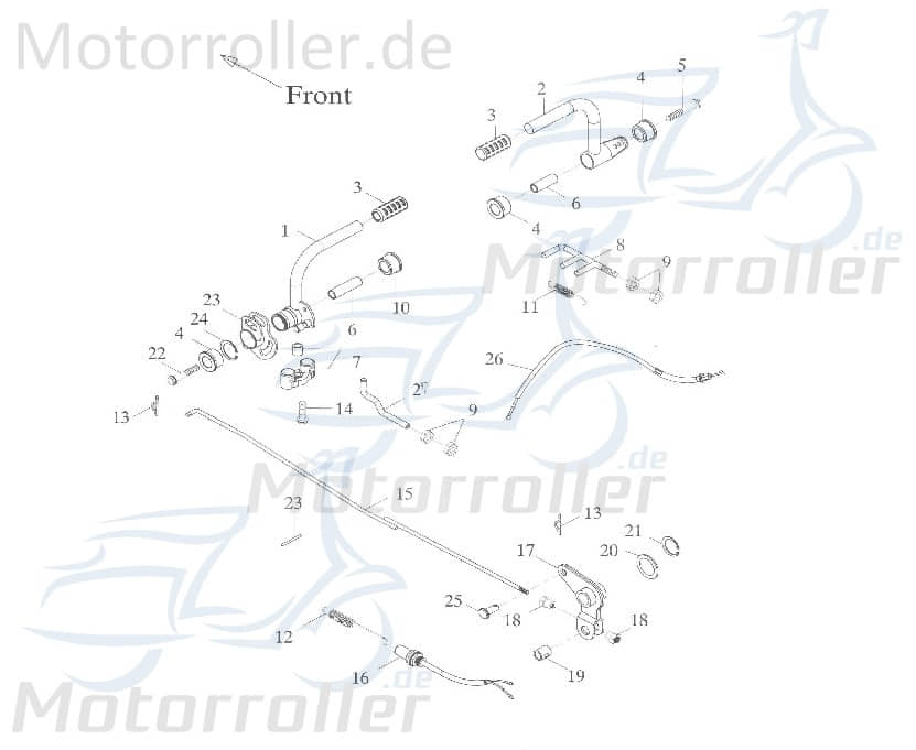 Seegerring 94511-1200S von Adly