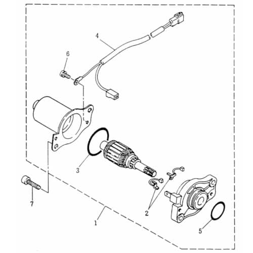 Anlasser Elektrostarter 35800-NAF-00