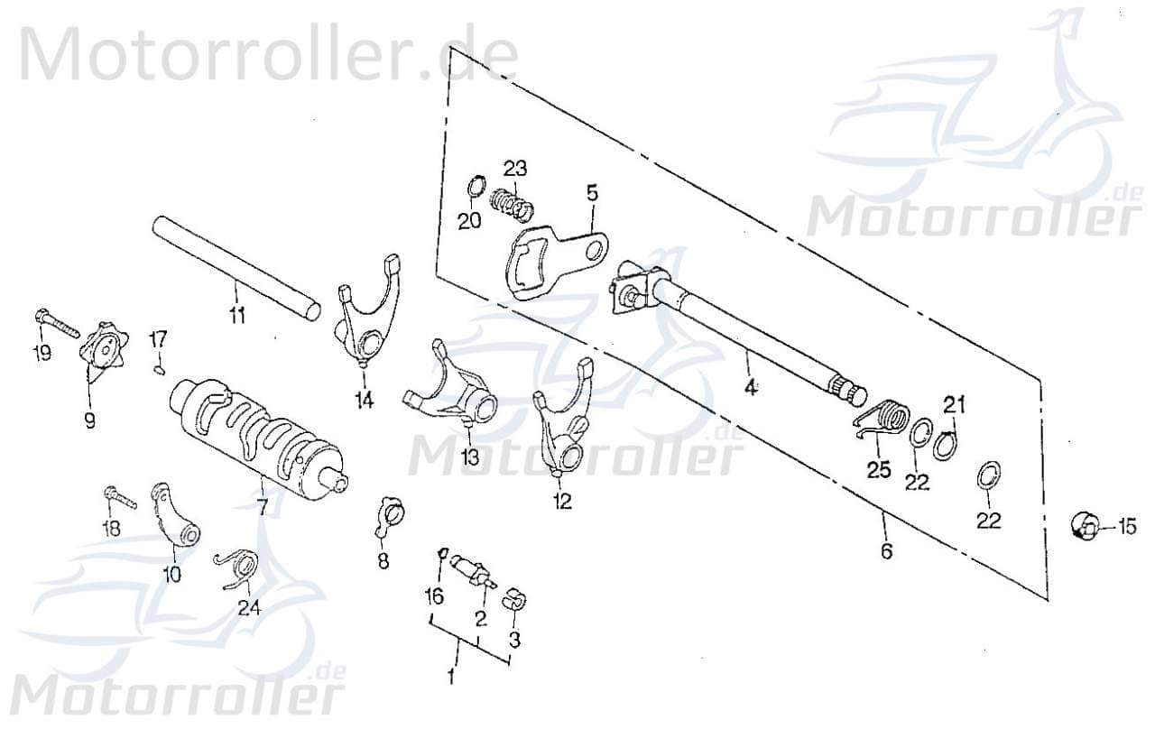 Feder 98473 für Rex Quad-150-150Ccm-4Takt