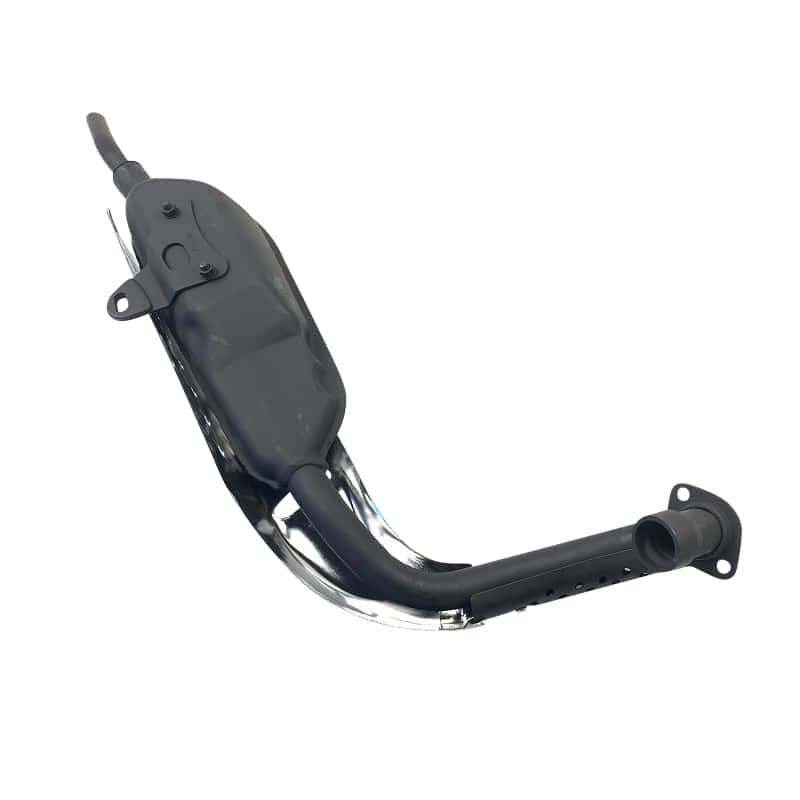 Jincheng JC 50 Monkey Repl. Auspuff 50ccm 4Takt 14300-A0300-S Motorroller.de Endschalldämpfer Auspuffanlage Endtopf Auspuff-Anlage Auspufftopf Scooter